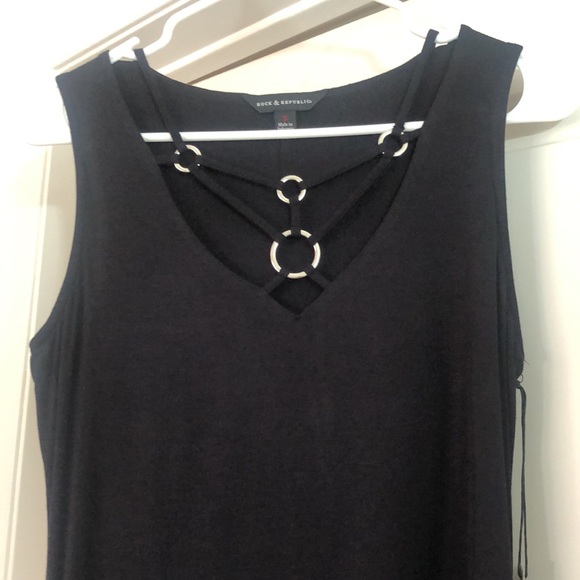 NWT Rock & Republic Black Top S - Picture 3 of 7